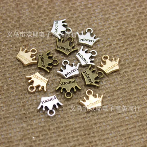 13*11mm 100cs/lot 2016 new fashion antique bronze color Gold Color handmade charms crown princess
13*11mm 100cs/lot 2016 new fashion antique bronze color Gold Color handmade charms crown princess