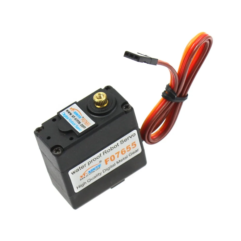 F07655 XT-XINTE 9Kg Digital High Precision Metal Gear High Torque Wide-angle Waterproof Wingless Robot Servo
F07655 XT-XINTE 9Kg Digital High Precision Metal Gear High Torque Wide-angle Waterproof Wingless Robot Servo