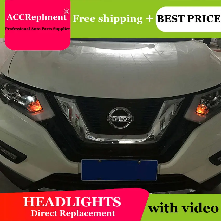 Car Styling for Nissan X-Trail Headlights 2017-2019 Nissan X-Trail LED Headlight Lens Double Beam H7 HID Xenon bi xenon
Car Styling for Nissan X-Trail Headlights 2017-2019 Nissan X-Trail LED Headlight Lens Double Beam H7 HID Xenon bi xenon