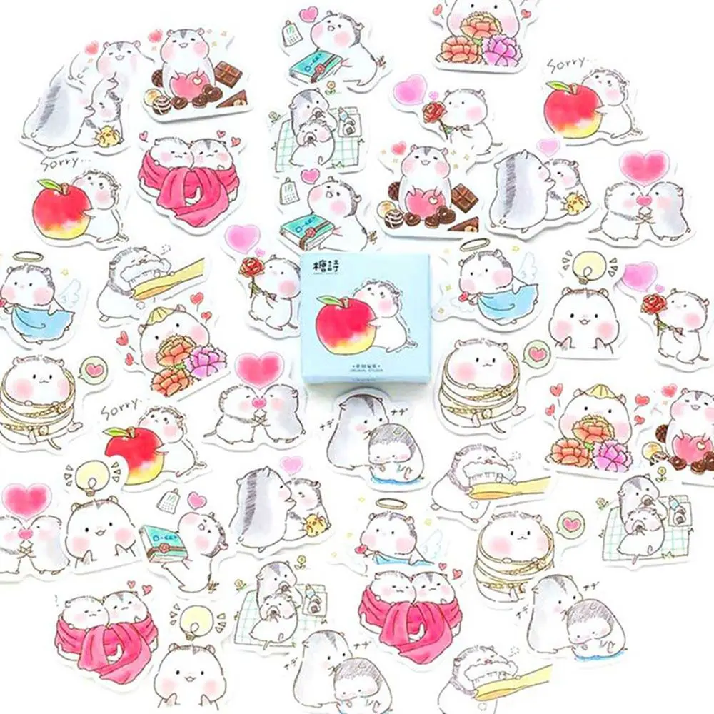 45PCS/Pack Hamster Baby Label Stickers Set Decorative Stationery Stickers Scrapbooking DIY Diary Album Stick Lable
45PCS/Pack Hamster Baby Label Stickers Set Decorative Stationery Stickers Scrapbooking DIY Diary Album Stick Lable