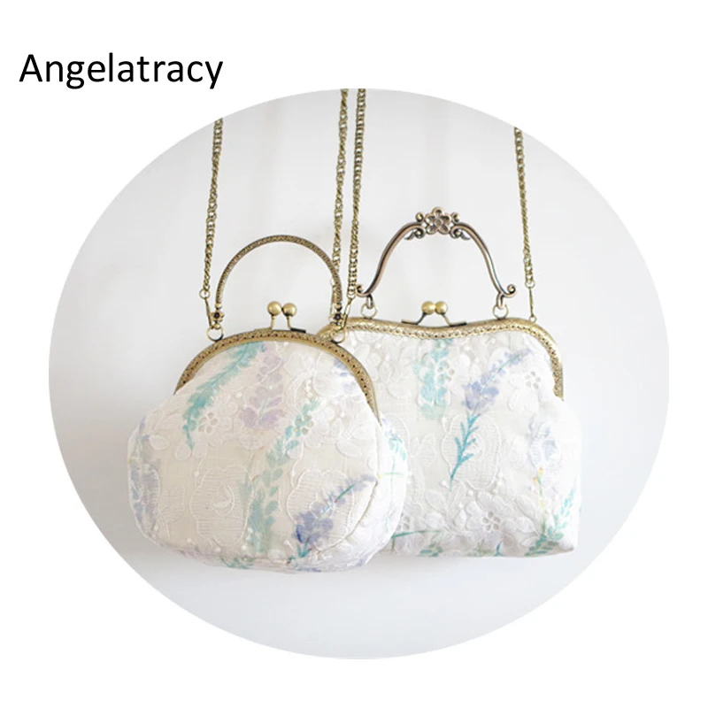 Angelatracy Handmade Women Handbag White Blue Green Bag Organza Flowers Women Handbag Metal Hasp Crossbody Clutch Bags Floral
Angelatracy Handmade Women Handbag White Blue Green Bag Organza Flowers Women Handbag Metal Hasp Crossbody Clutch Bags Floral