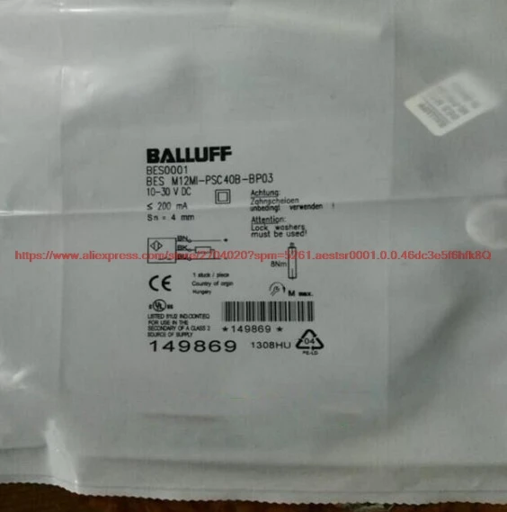 100% NEW BES M12MI-NSC40B-BP02/03/05 proximity switch inductive NPN normally open sensor
100% NEW BES M12MI-NSC40B-BP02/03/05 proximity switch inductive NPN normally open sensor