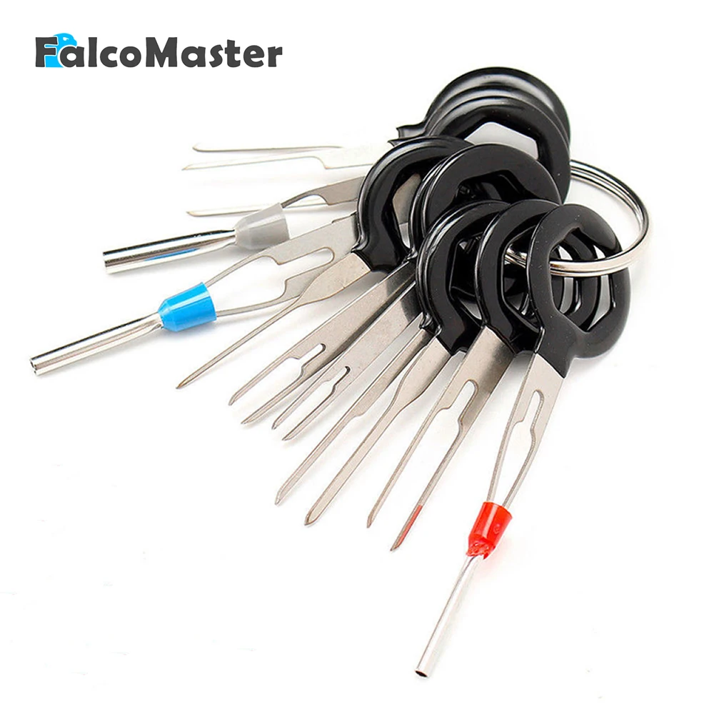 11 Pcs/Set Car Terminal Removal Key Repair Hand Tool Kit Electrical Cable Wiring Crimp Connector Pin Release Extractor Puller
11 Pcs/Set Car Terminal Removal Key Repair Hand Tool Kit Electrical Cable Wiring Crimp Connector Pin Release Extractor Puller