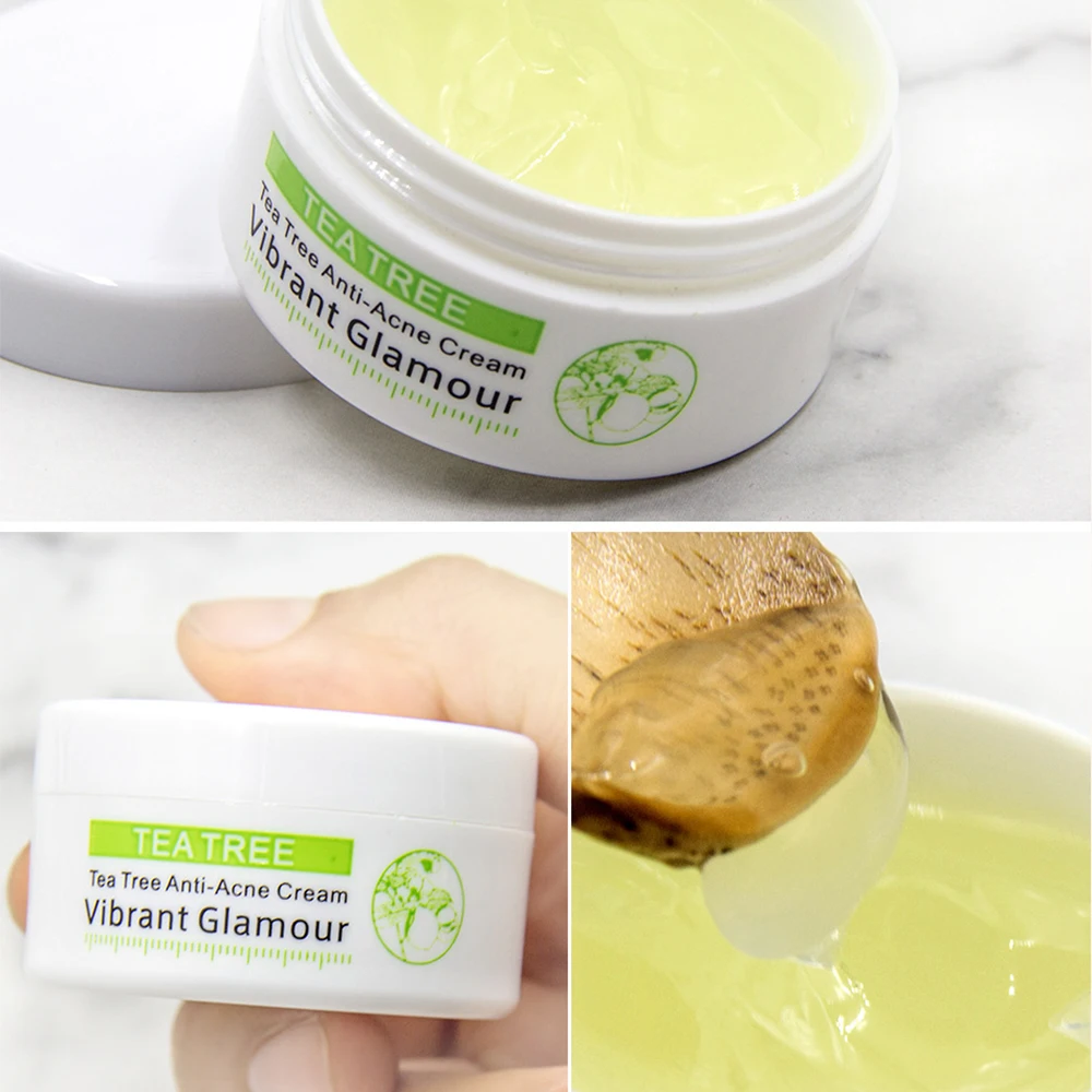 VG Tea Tree Anti Acne Cream Acne Scars Mark Remover Treatment Skin Lightening Face Cream whitening Oil Control Shrink Pores
VG Tea Tree Anti Acne Cream Acne Scars Mark Remover Treatment Skin Lightening Face Cream whitening Oil Control Shrink Pores