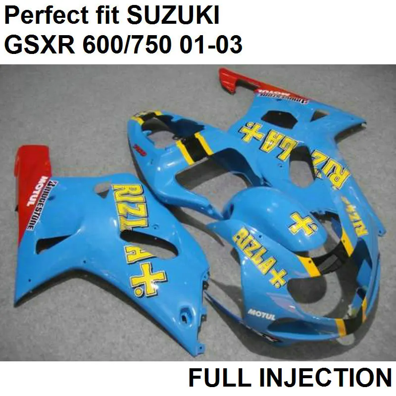 Комплект обтекателей под давлением для Suzuki GSXR600 01 02 03, синий комплект обтекателей GSXR 750 2001 2002 2003 LV21
Комплект обтекателей под давлением для Suzuki GSXR600 01 02 03, синий комплект обтекателей GSXR 750 2001 2002 2003 LV21