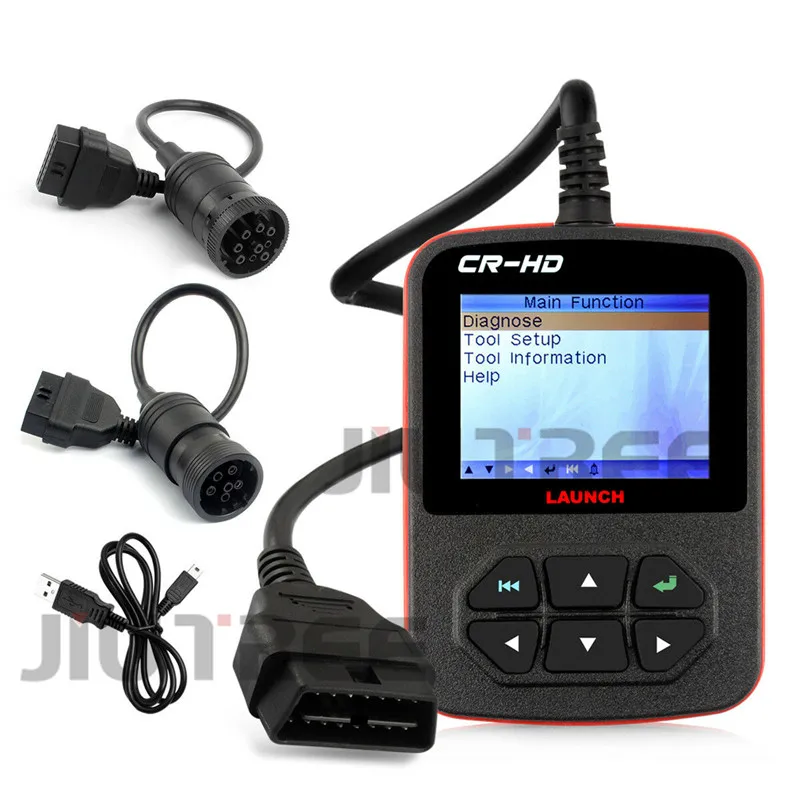 LAUNCH OBD CReader-HD Auto Code Reader for Heavy Duty Truck Application J1939 J1708 cr-hd
LAUNCH OBD CReader-HD Auto Code Reader for Heavy Duty Truck Application J1939 J1708 cr-hd