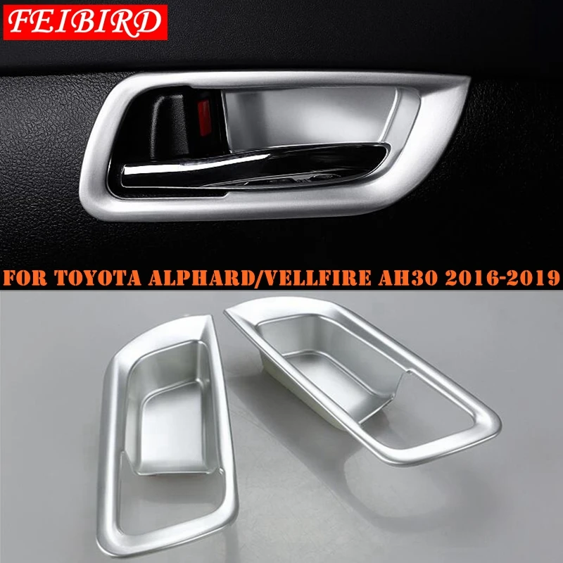 Auto Accessory For Toyota Alphard / Vellfire AH30 2016 - 2019 ABS Front Car Inner Door Handle Bowl Cover Trim Matte
Auto Accessory For Toyota Alphard / Vellfire AH30 2016 - 2019 ABS Front Car Inner Door Handle Bowl Cover Trim Matte