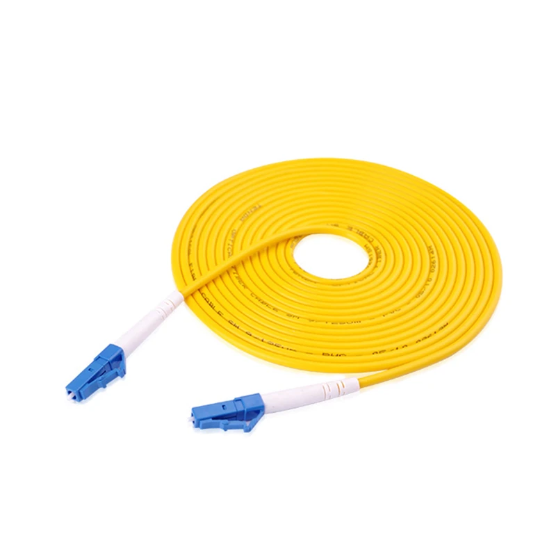 

20шт ftth оптоволоконный патч-корд LC/UPC-LC/UPC Одномодовый Simplex волоконный ПВХ-кабель 2,0 мм 3 метра волоконный патч-корд перемычка