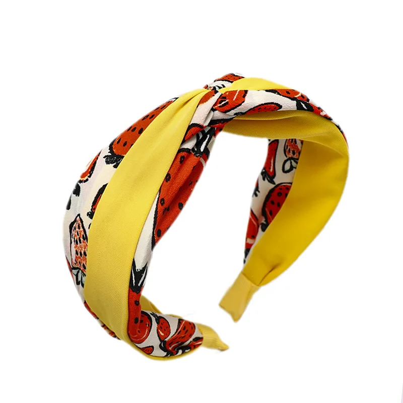 2019 Hot Sale Women Girls Summer Satin Bohemian Center Knot Hairband Handmade Printed Strawberry Hair Hoop Hair Accessories
2019 Hot Sale Women Girls Summer Satin Bohemian Center Knot Hairband Handmade Printed Strawberry Hair Hoop Hair Accessories