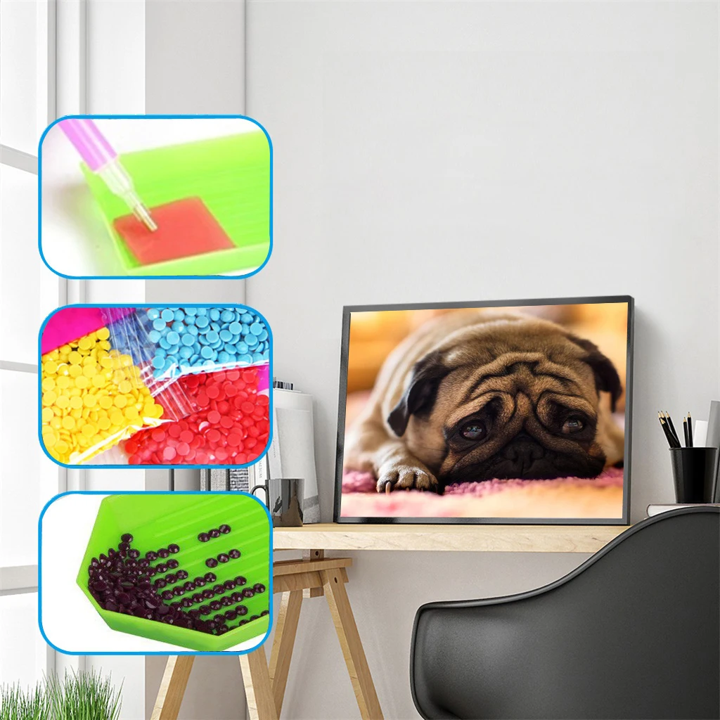 Diamond Mosaic Picture Rhinestones Diamond Embroidery Melancholy Dog Sale Full Square Diamond Painting Animal Cross Stitch Decor
Diamond Mosaic Picture Rhinestones Diamond Embroidery Melancholy Dog Sale Full Square Diamond Painting Animal Cross Stitch Decor