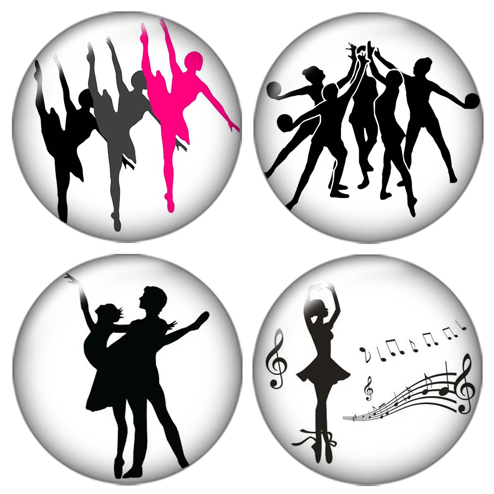 Love Dancing Ballet 10pcs mixed 12mm/16mm/18mm/25mm Round photo glass cabochon demo flat back Making findings ZB0407
Love Dancing Ballet 10pcs mixed 12mm/16mm/18mm/25mm Round photo glass cabochon demo flat back Making findings ZB0407