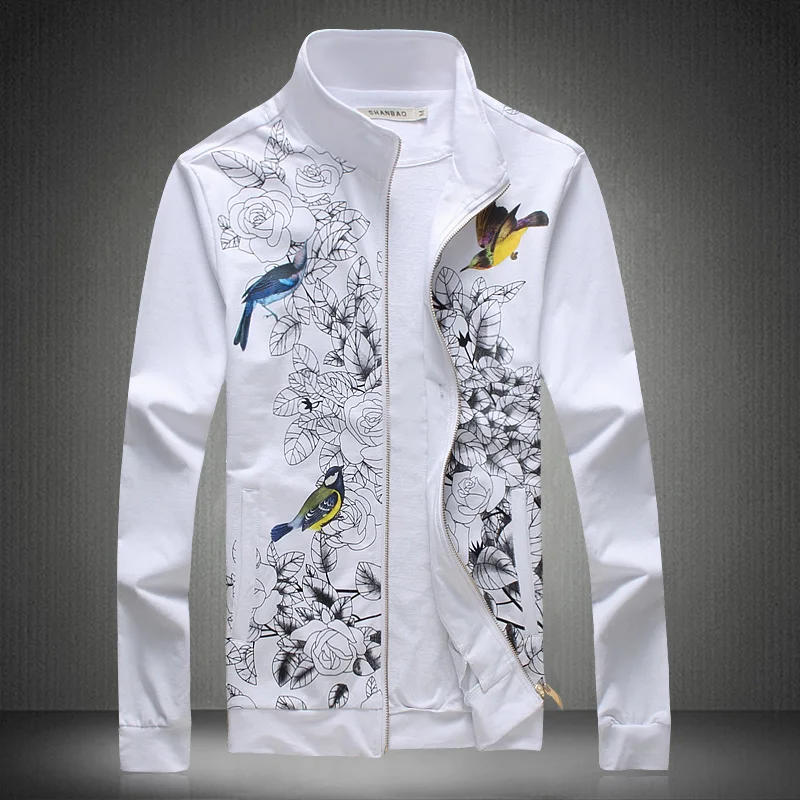 T16138 Chinese style colorful bird flower pattern fashion jacket men Autumn 2018New quality wash and wear mens jackets and coats
T16138 Chinese style colorful bird flower pattern fashion jacket men Autumn 2018New quality wash and wear mens jackets and coats
