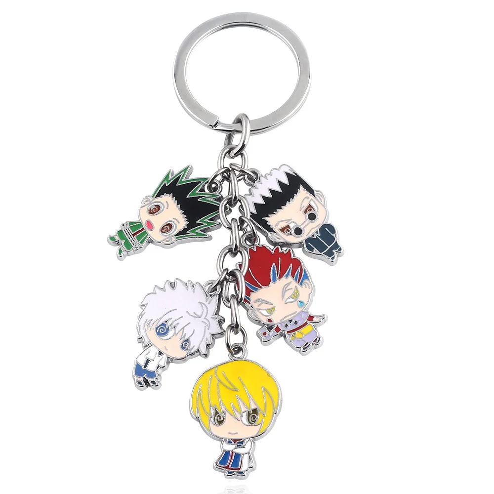 Металлический брелок для ключей в стиле аниме hunter x hunter, брелок для телефона, фигурка, кулон, игрушки, набор ключей, мультяшный набор, игрушка ...
Металлический брелок для ключей в стиле аниме hunter x hunter, брелок для телефона, фигурка, кулон, игрушки, набор ключей, мультяшный набор, игрушка ...