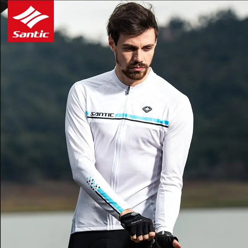 Men Cycling Jersey Long Sleeve Santic MTB Road Bike Jersey Breathable Quick-dry Bicycle Jersey Cycling Clothing Maillot Ciclismo
Men Cycling Jersey Long Sleeve Santic MTB Road Bike Jersey Breathable Quick-dry Bicycle Jersey Cycling Clothing Maillot Ciclismo