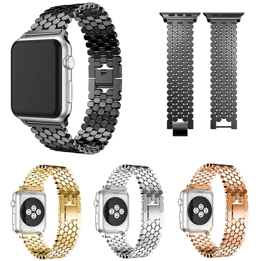 Ремешок из нержавеющей стали для Apple Watch Band Series 4/3/2/1, сменный Браслет для iWatch 44 мм 42 мм 40 мм 38 мм
Ремешок из нержавеющей стали для Apple Watch Band Series 4/3/2/1, сменный Браслет для iWatch 44 мм 42 мм 40 мм 38 мм