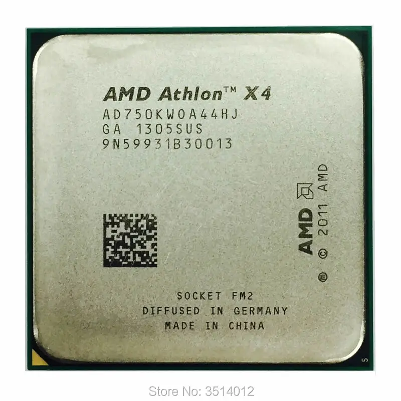 Процессор AMD Athlon X4 750K 750 3 4 ГГц двухъядерный Socket FM2|socket fm2|amd athlon x4amd x4 750k |