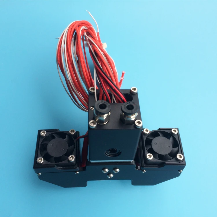 Ultimaker 2 3D printer parts UM2+ dual nozzle kit cross slider Chimera 2 in 2 out print head full kit 0.4MM
Ultimaker 2 3D printer parts UM2+ dual nozzle kit cross slider Chimera 2 in 2 out print head full kit 0.4MM