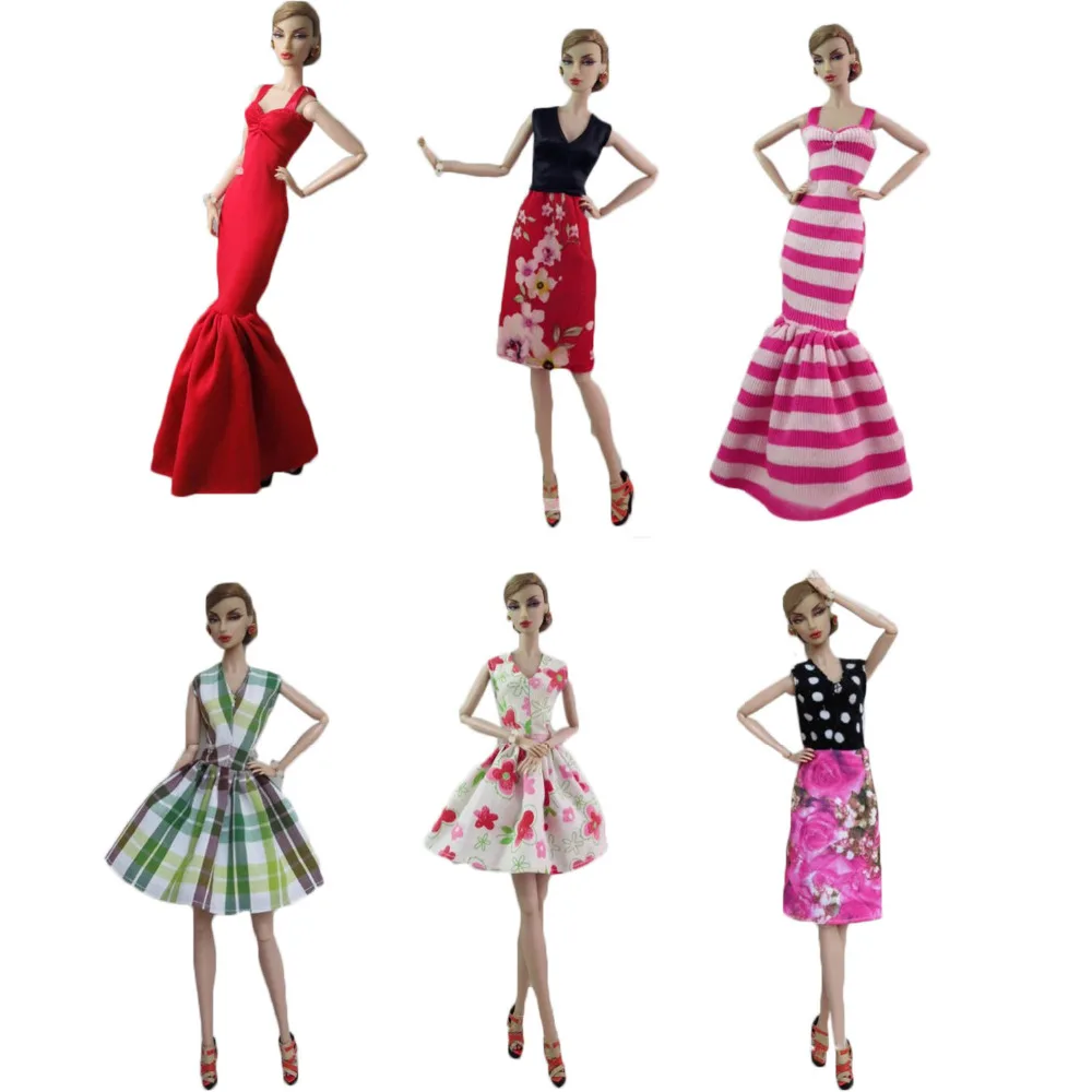 6 Pcs Fashion Girl Doll Toy Elegant Party Dresses Suits Gown Outfits Clothes Accessories for Barbie Doll Toy Girls Birthday Gift
6 Pcs Fashion Girl Doll Toy Elegant Party Dresses Suits Gown Outfits Clothes Accessories for Barbie Doll Toy Girls Birthday Gift