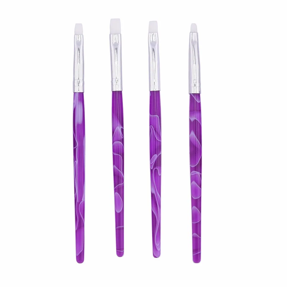 ROSALIND 4PC Nail Art Brush Builder UV Gel Drawing Painting Brush Pen For Manicure DIY Tool Ggradient Purple Color
ROSALIND 4PC Nail Art Brush Builder UV Gel Drawing Painting Brush Pen For Manicure DIY Tool Ggradient Purple Color