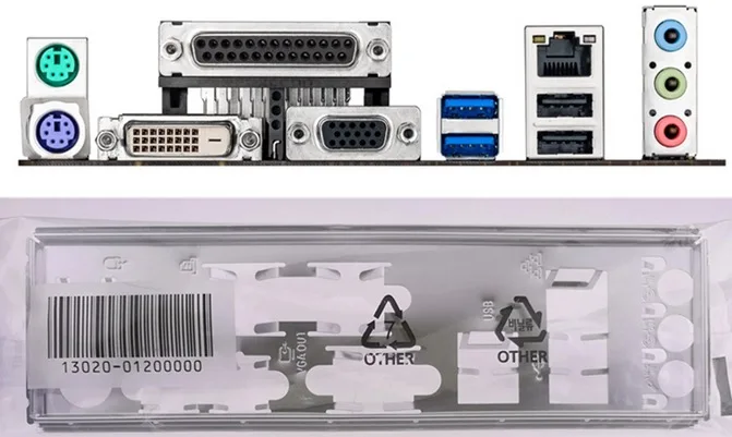 Новинка, задняя панель I/O для материнской платы, внешняя деталь, задняя панель, бесплатная доставка
Новинка, задняя панель I/O для материнской платы, внешняя деталь, задняя панель, бесплатная доставка