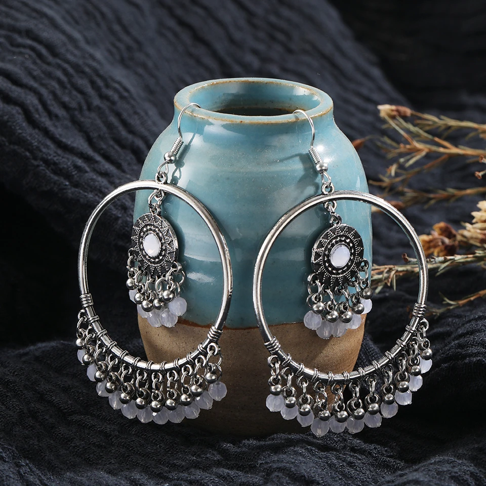 Bohemian Vintage Round Design Bead Earrings Boho Design Jewelry Fashion Woman Earring 2019 Jewelry Accessories
Bohemian Vintage Round Design Bead Earrings Boho Design Jewelry Fashion Woman Earring 2019 Jewelry Accessories