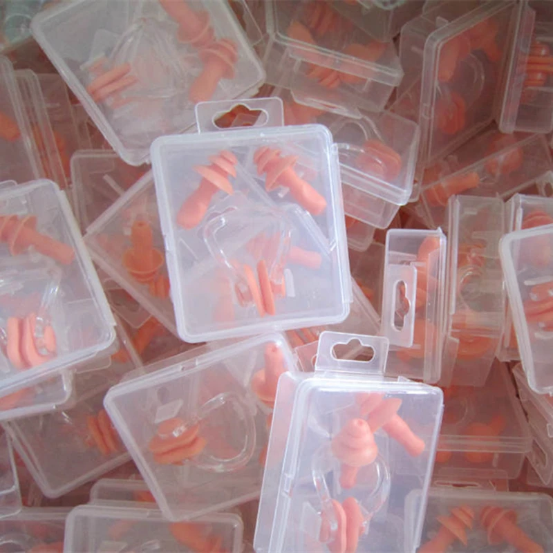1 Set Professional Waterproof Swimming Silicone Swim Earplugs + Nose Clip Adult Diving Soft Anti-Noise Ear Plug
1 Set Professional Waterproof Swimming Silicone Swim Earplugs + Nose Clip Adult Diving Soft Anti-Noise Ear Plug