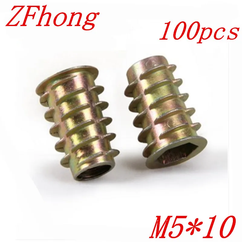 5000pcs M5*10 M5 x 10 Zinc Alloy Thread For Wood Insert Nut Hex Drive Head Furniture Nuts length 8mm to 25mm
5000pcs M5*10 M5 x 10 Zinc Alloy Thread For Wood Insert Nut Hex Drive Head Furniture Nuts length 8mm to 25mm