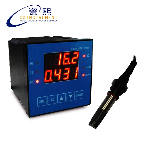 Normal Temperature and Normal Pressure 5 meters wire electrode 0.2~200 us/cm Measuring Range Conductivity Controller
Normal Temperature and Normal Pressure 5 meters wire electrode 0.2~200 us/cm Measuring Range Conductivity Controller