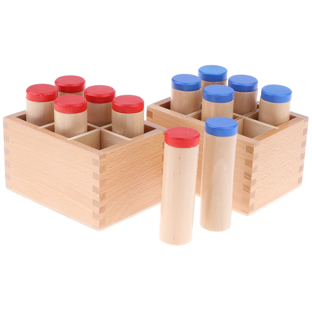 Wooden Montessori Teaching Aid - 12pcs Sound Cylinders Box Set Kids Children Preschool Sensory Educational Toy
Wooden Montessori Teaching Aid - 12pcs Sound Cylinders Box Set Kids Children Preschool Sensory Educational Toy