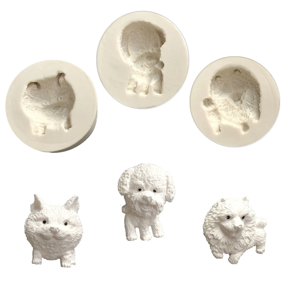 Cute Dog Siberian Husky Fondant Cake Silicone Mold Chocolate Candy Molds Cookies Pastry Biscuits Mould DIY Cookies Baking Tools
Cute Dog Siberian Husky Fondant Cake Silicone Mold Chocolate Candy Molds Cookies Pastry Biscuits Mould DIY Cookies Baking Tools