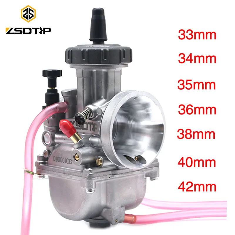 ZSDTRP New Arrival Large Displacement 4T Engine 33 34 35 36 38 40 42mm PWK Carburetor fit on Off-road Motor Motocross Scooter
ZSDTRP New Arrival Large Displacement 4T Engine 33 34 35 36 38 40 42mm PWK Carburetor fit on Off-road Motor Motocross Scooter