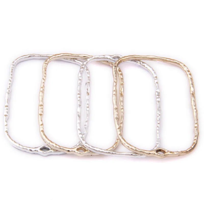 New 50pcs 26*39MM Bright Silver Gold Tone Plated Enamel Alloy Jewelry Charms DIY Bracelet Necklace Keyring Rectangle Pendants
New 50pcs 26*39MM Bright Silver Gold Tone Plated Enamel Alloy Jewelry Charms DIY Bracelet Necklace Keyring Rectangle Pendants