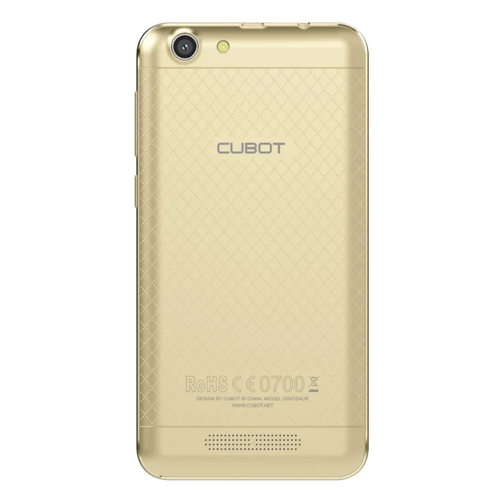 Original Cubot Dinosaur 5.5 Inch HD Screen Smart Phone 3GB RAM 16GB ROM Cell Android 6.0 MT6735A Quad Core Mobile | Мобильные