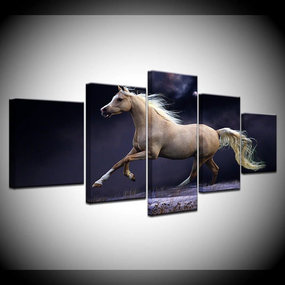 Horse Pentium Running horse 5 Piece HD Wallpapers Art Canvas Print modern Poster Modular art painting for Living Room Home Decor
Horse Pentium Running horse 5 Piece HD Wallpapers Art Canvas Print modern Poster Modular art painting for Living Room Home Decor