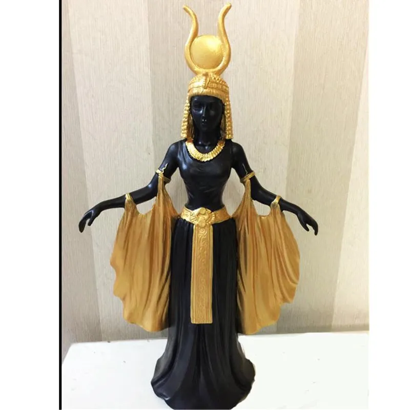Resin Egyptian Goddess Queen Figurine Home Decoration Crafts Ornaments Accessories Egypt Statuette Crafts R1302
Resin Egyptian Goddess Queen Figurine Home Decoration Crafts Ornaments Accessories Egypt Statuette Crafts R1302