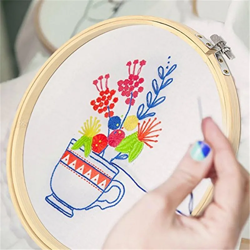 10-30cm Wooden Frame Hoop Circle Embroidery Round Machine Bamboo For Cross Stitch Hand DIY Household Craft Sewing Tools
10-30cm Wooden Frame Hoop Circle Embroidery Round Machine Bamboo For Cross Stitch Hand DIY Household Craft Sewing Tools