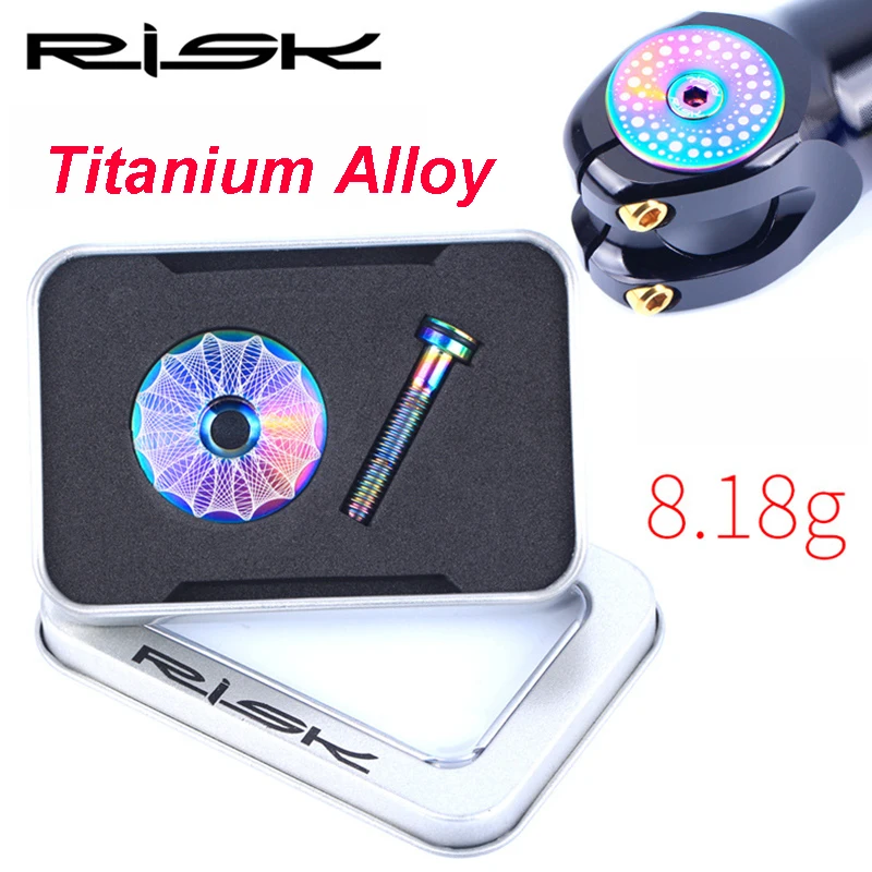 1 Set 1 1/8" MTB Road Bike Stem Cover Headset Top Cap with M6*30 Bolt Screw Titanium Alloy Bicycle Waterproof Stem Cap Unit-SL
1 Set 1 1/8" MTB Road Bike Stem Cover Headset Top Cap with M6*30 Bolt Screw Titanium Alloy Bicycle Waterproof Stem Cap Unit-SL