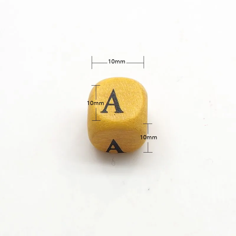 Chenkai 10mm 500PCS Wood Alphabet Random Mixed Beads Spacer Wooden Letter Beads For Making DIY Baby Teether Accessories
Chenkai 10mm 500PCS Wood Alphabet Random Mixed Beads Spacer Wooden Letter Beads For Making DIY Baby Teether Accessories