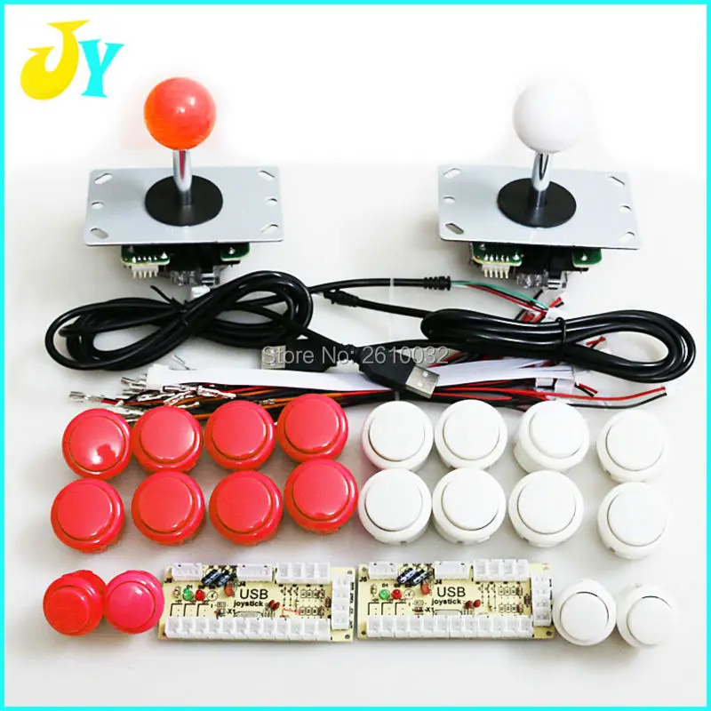 Arcade Joystick DIY Kit Zero Delay Arcade DIY Kit USB Encoder To PC Arcade Sanwa Joystick + Sanwa Push Buttons For Arcade Mame
Arcade Joystick DIY Kit Zero Delay Arcade DIY Kit USB Encoder To PC Arcade Sanwa Joystick + Sanwa Push Buttons For Arcade Mame