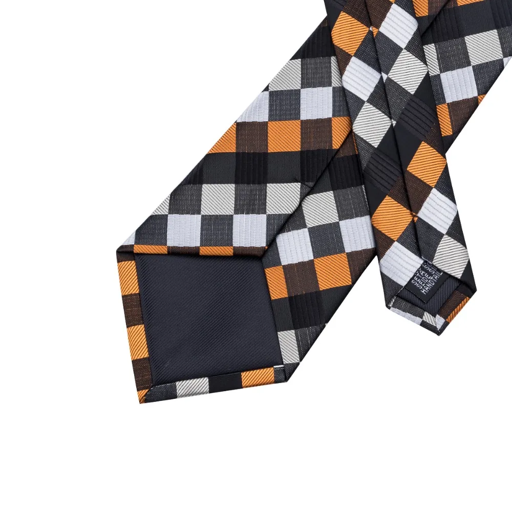 Silk Jacquard Black White Necktie Set Novelty Men Tie Hanky Cufflinks Set for Men Suit Corbatas Para Hombre C-361
Silk Jacquard Black White Necktie Set Novelty Men Tie Hanky Cufflinks Set for Men Suit Corbatas Para Hombre C-361