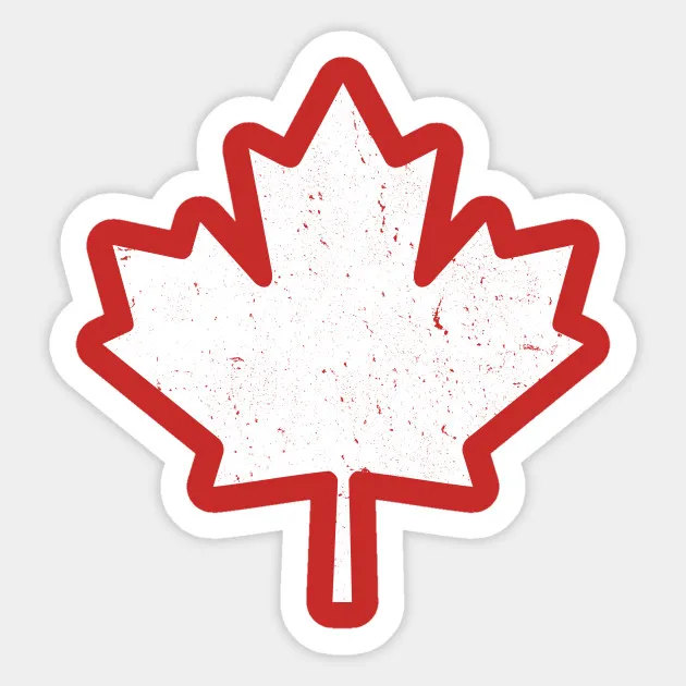 1 шт. канадский флаг кленовый лист стикер водонепроницаемый для автомобиля