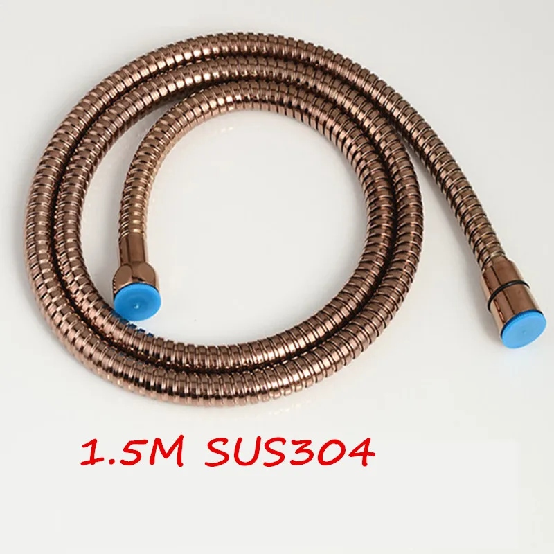 Bagnolux Wholesale SUS304 Stainless Steel 1.5m Shower Hose Flexible Bathroom Water Rose Gold Finish Plumbing Pipe
Bagnolux Wholesale SUS304 Stainless Steel 1.5m Shower Hose Flexible Bathroom Water Rose Gold Finish Plumbing Pipe