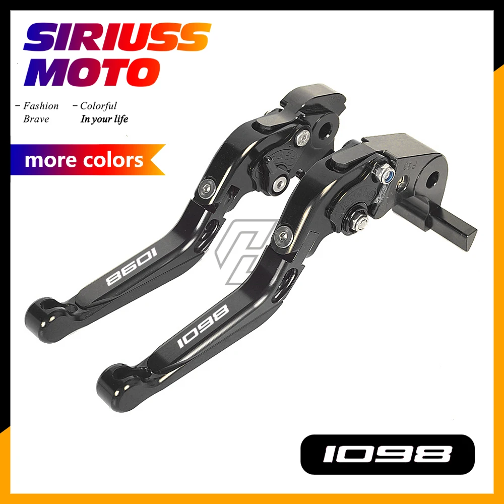 CNC Motorcycle Foldable Lever Motocross Brake Clutch Levers Case for Ducati 1098 S Tricolor 2007-2008
CNC Motorcycle Foldable Lever Motocross Brake Clutch Levers Case for Ducati 1098 S Tricolor 2007-2008