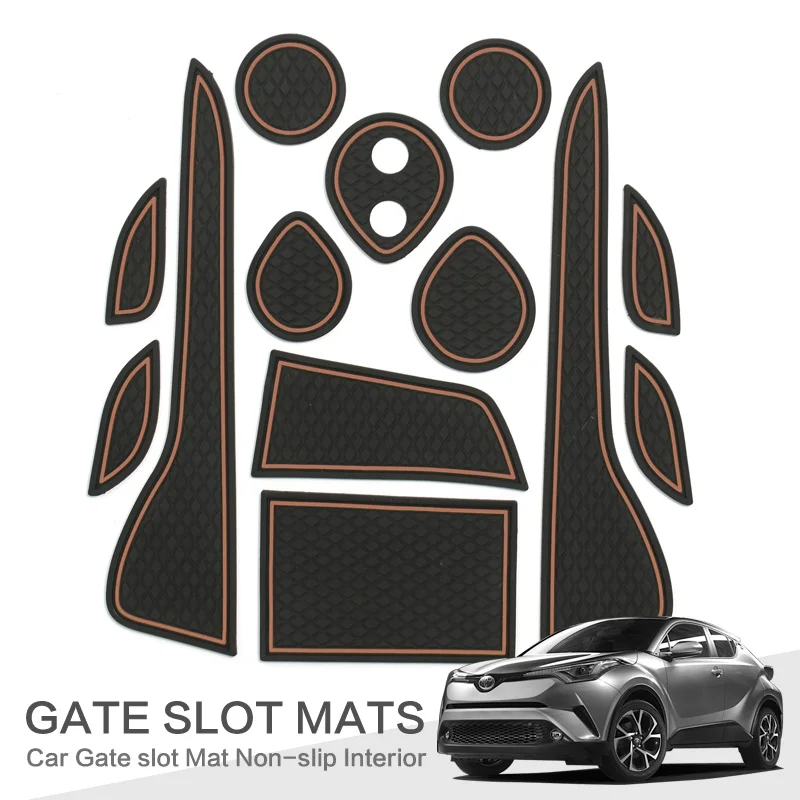 Smabee Car Gate Slot Pad for TOYOTA C-HR 2016-2021 CHR Non-Slip Door Groove Mats Interior Accessories Rubber Coaster Car Sticker
Smabee Car Gate Slot Pad for TOYOTA C-HR 2016-2021 CHR Non-Slip Door Groove Mats Interior Accessories Rubber Coaster Car Sticker