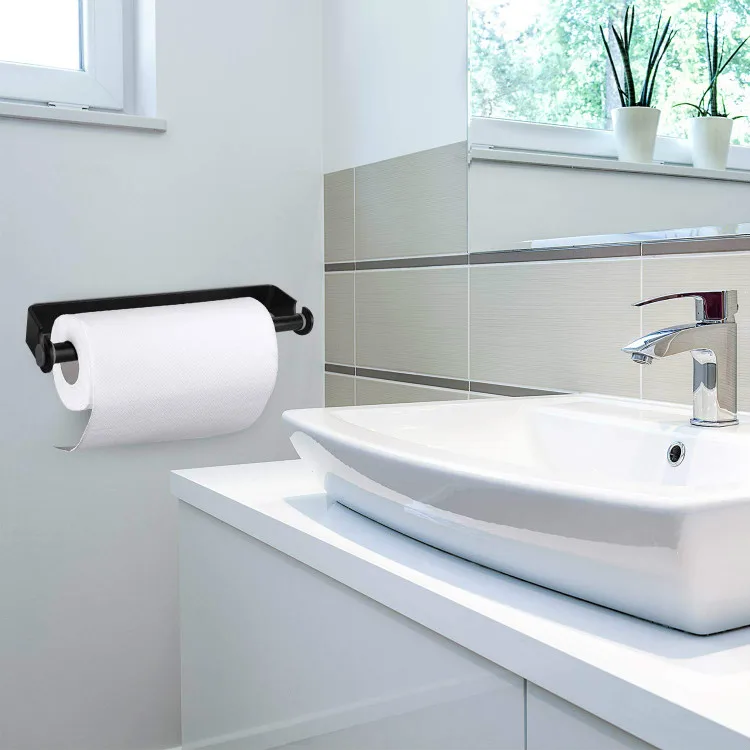 Kitchen Roll Holder - Stainless Steel Paper Towel Holder Wall-Mount Cling Film Dispenser, Roll Paper Hand Towel Detachable Stora
Kitchen Roll Holder - Stainless Steel Paper Towel Holder Wall-Mount Cling Film Dispenser, Roll Paper Hand Towel Detachable Stora