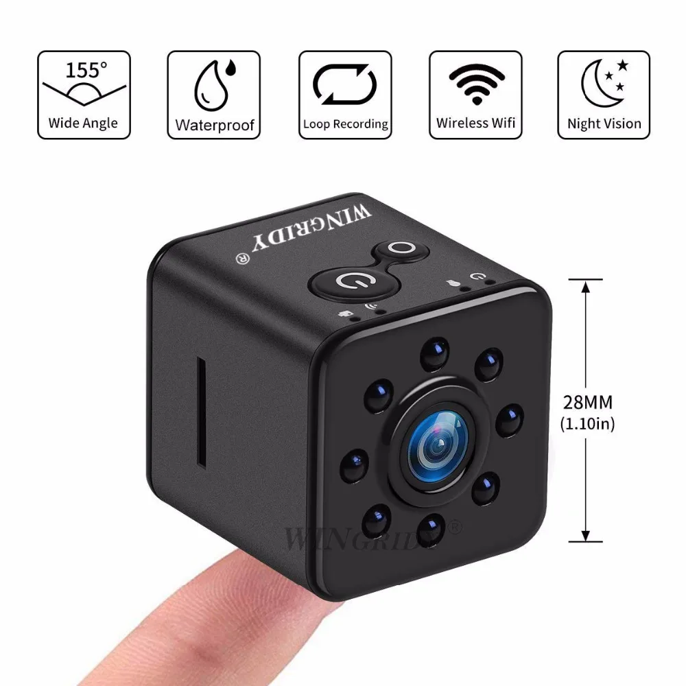

SQ13 Original Mini Camera WiFi Cam Full HD 1080P Sport DV Recorder 155 Night Vision Small Action Camera Camcorder DVR pk sq12 11