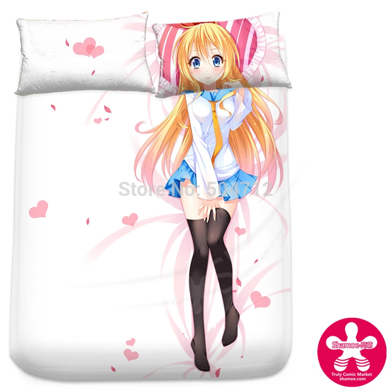 Japanese Anime Cartoon Nisekoi Milk Silk Mattress Cover Fitted Sheet Fitted cover bedspread counterpane No.0879
Japanese Anime Cartoon Nisekoi Milk Silk Mattress Cover Fitted Sheet Fitted cover bedspread counterpane No.0879