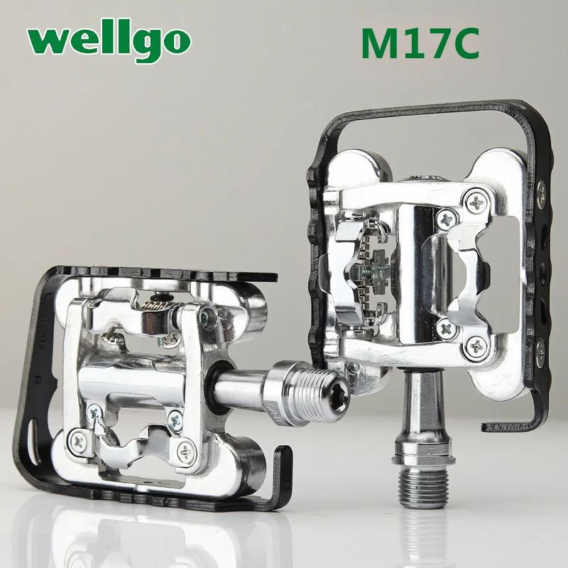 Wellgo педаль WPD-M17C M17C горный велосипед велосипедная двухсторонняя двойного
