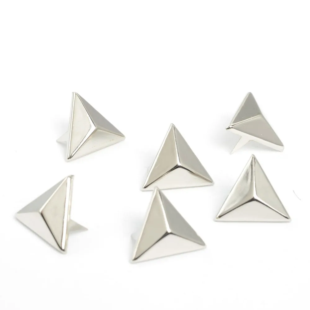 100 шт. 14 мм Швейные металлические шпильки в треугольной форме для рукоделия