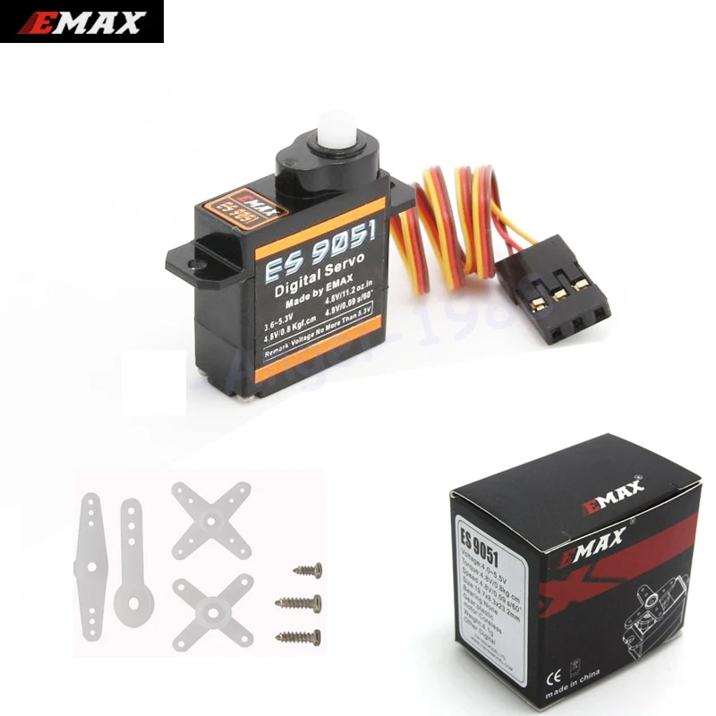 3 шт. EMAX ES9051 цифровой мини-сервопривод для радиоуправляемой модели 4,3g цифровой сервопривод Pastic Gear 0,8 кг Крутящий момент для 3D F3P модели самолетов
3 шт. EMAX ES9051 цифровой мини-сервопривод для радиоуправляемой модели 4,3g цифровой сервопривод Pastic Gear 0,8 кг Крутящий момент для 3D F3P модели самолетов